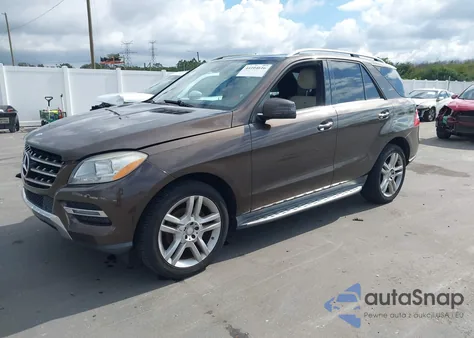 2014 Mercedes-Benz Ml 350 z USA, uszkodzony, nr VIN 4JGDA5JBXEA427601